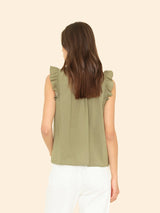 Blouse Bex Top Dark-Seagrass