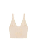 Women crop top - Beige