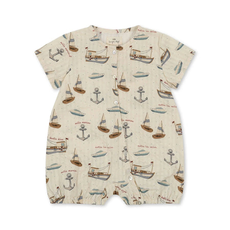 Ace Romper Gots - Sail Away