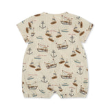 Ace Romper Gots - Sail Away