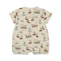 Ace Romper Gots - Sail Away
