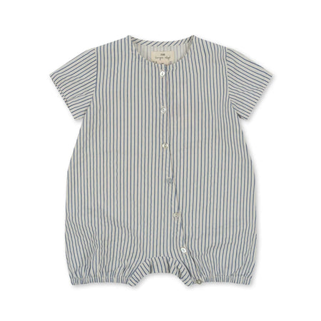 Ace Romper Gots - Stripe Bluie