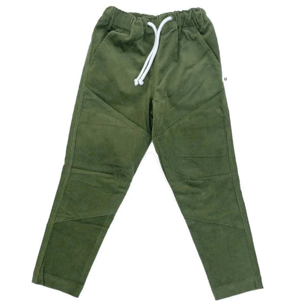Ash Pants - Olive Corduroy - Pre-Loved - Size 8 ♻️
