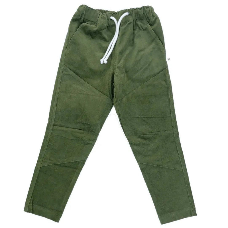 Ash Pants - Olive Corduroy - Pre-Loved - Size 8 ♻️