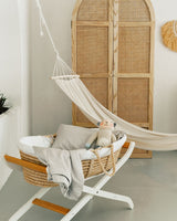Baby Bamboo Cot Sheet - NakedLab
