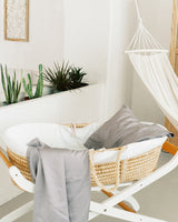 Baby Bamboo Cot Sheet - NakedLab