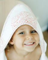 Block-Printed Cotton Towel
