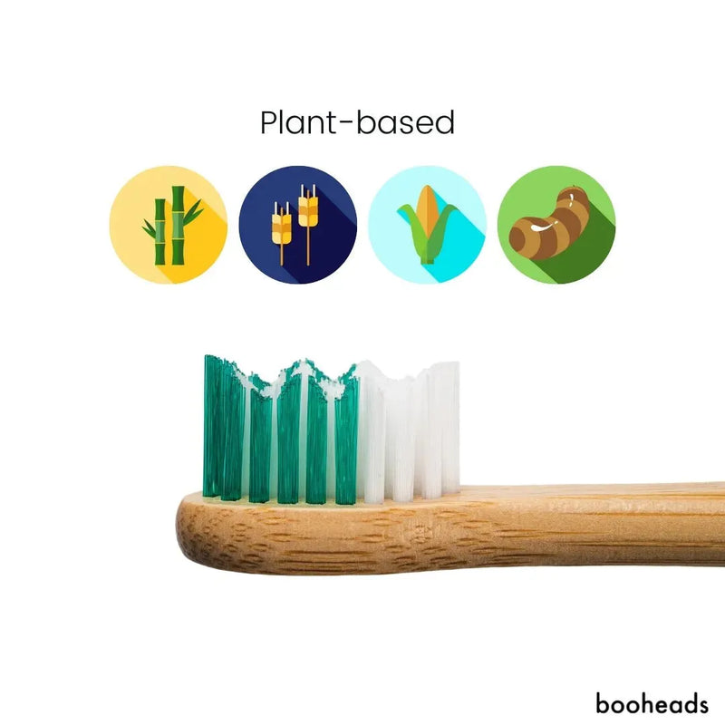 Soniboo - Bamboo Electric Toothbrush Heads Compatible with Sonicare* | Deep Clean 2PK Multi