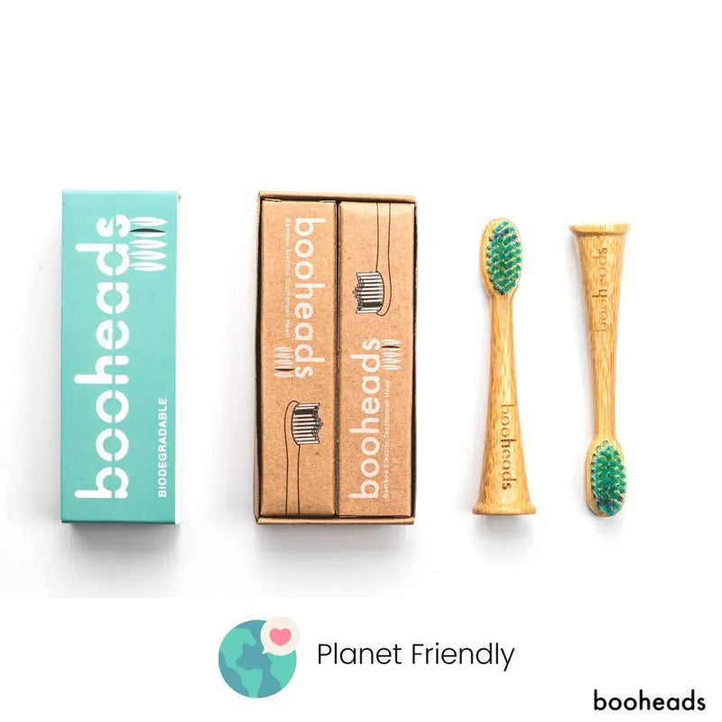 Soniboo - Bamboo Electric Toothbrush Heads Compatible with Sonicare* | Hybrid Clean 2PK