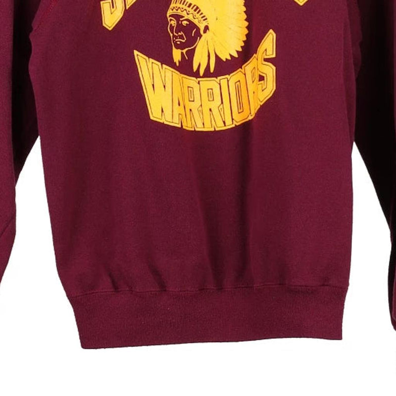 St. Barnabas Warriors Tultex Sweatshirt - Small Burgundy Cotton Blend