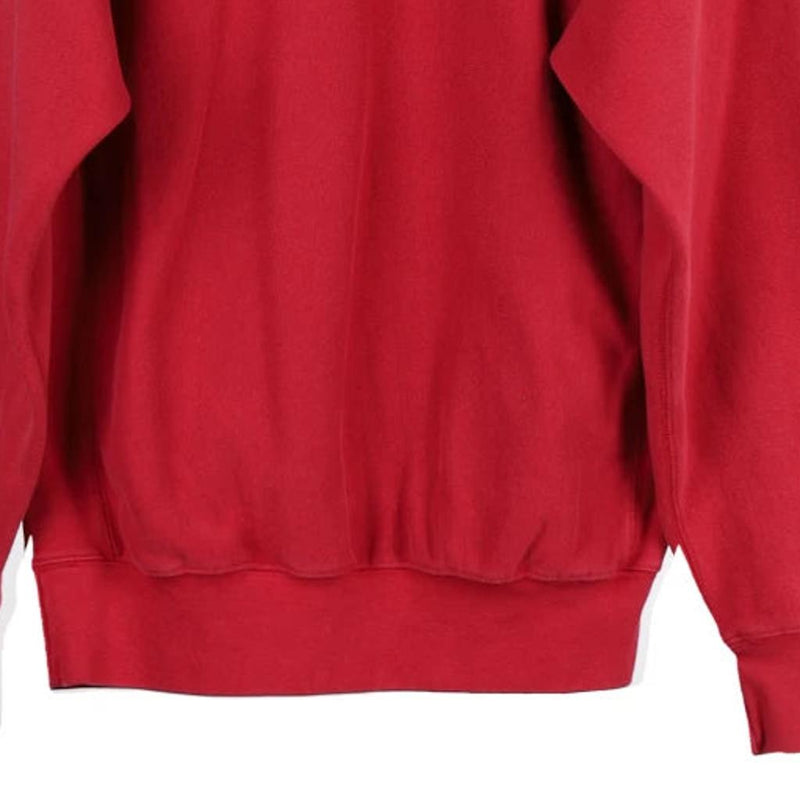 Central Wildcats Mv Sport Sweatshirt - Small Red Cotton Blend