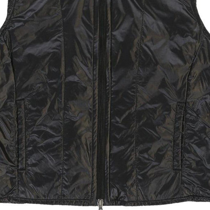 Armani Jeans Gilet - Small Black Polyester