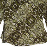 Just Cavalli Blouse - Small Green Cotton