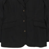 Cheap & Chic Moschino Blazer - Large Black Viscose Blend