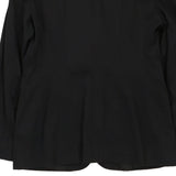 Cheap & Chic Moschino Blazer - Large Black Viscose Blend