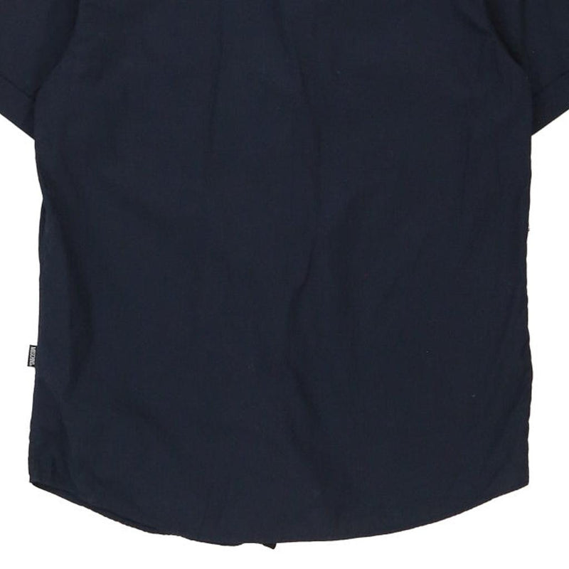 Moschino Short Sleeve Shirt - Medium Navy Cotton