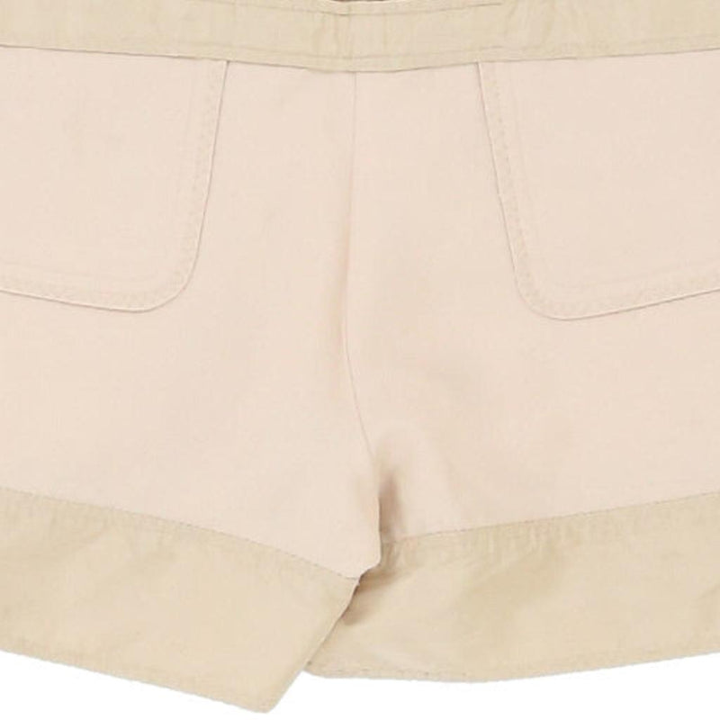 Versace Shorts - 29W UK 8 Beige Linen Blend