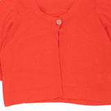 C.P. Company Cardigan - Medium Orange Cotton