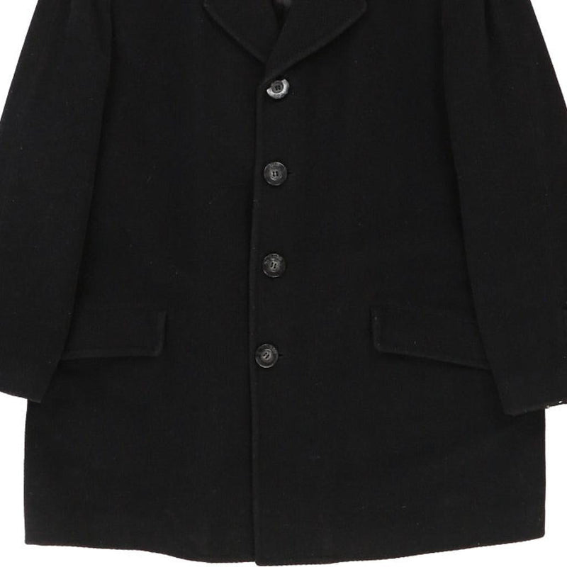 Dolce & Gabbana Trench Coat - XL Black Cashmere Blend