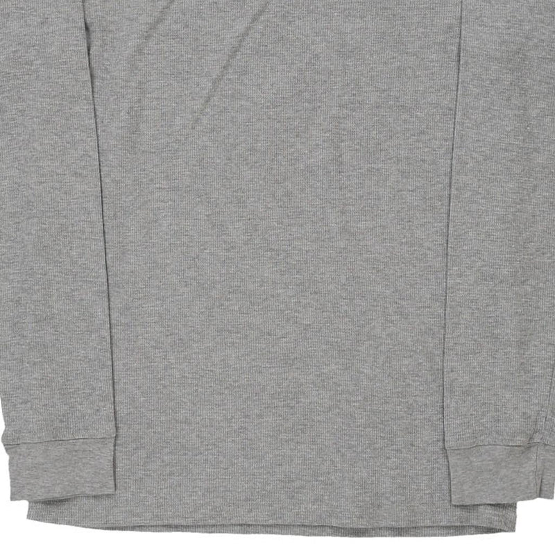 Oakley Long Sleeve T-Shirt - Medium Grey Cotton