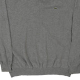 Lacoste Jumper - XL Grey Cotton