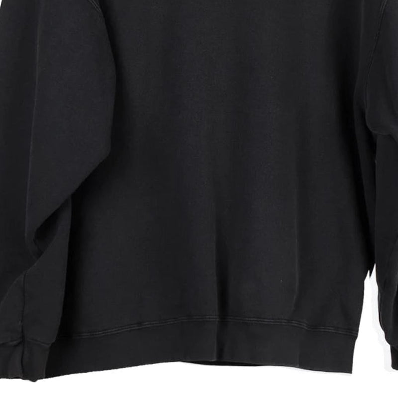 Heights Baseball Unbranded Sweatshirt - Medium Black Cotton Blend