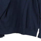 WVU Mountaineers Jansport Sweatshirt - Large Navy Cotton Blend