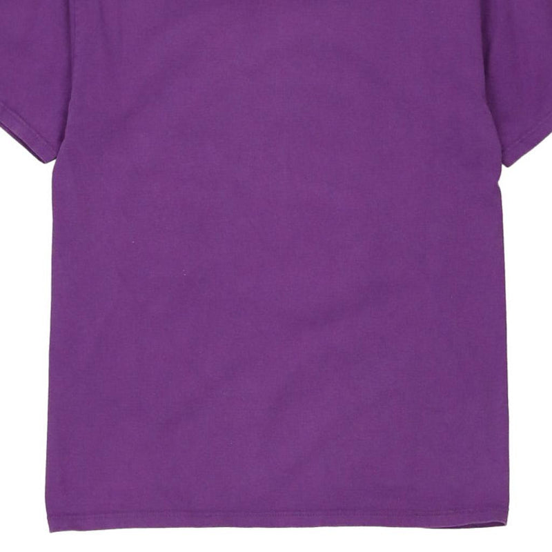 25th Anniversary Disney Cartoon T-Shirt - Medium Purple Cotton