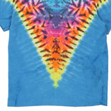 Liquid Blue Tie-Dye T-Shirt - Small Multicoloured Cotton