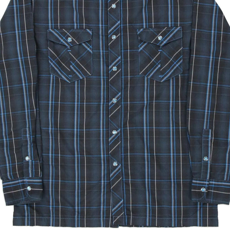 Kuhl Checked Shirt - Medium Navy Cotton