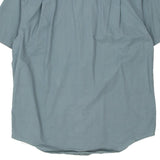 Rei Short Sleeve Shirt - XL Blue Cotton