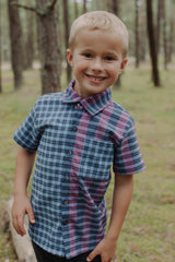 The most popular boys shirt, made of breathable cotton - part of MiliMilu sustainable kids clothing collection. Mommy and son matching shirts available.