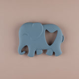 Grey Elephant Silicone Teether