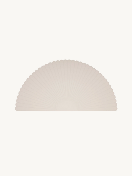 Seashell Silicone Placemat - Sand｜Baby Placemat