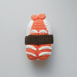 Ebi Sushi Crochet Rattle Doll