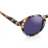 Sun Junior #D Blue Tortoise Blue Mirror