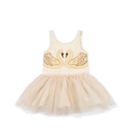 Fairy Ballerina Strap Dress - Buttercream Glitter
