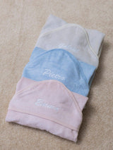 Bamboo Organic Cotton Hooded Towel - Seashell Pink (Personalized)