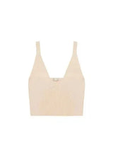 Women crop top - Beige