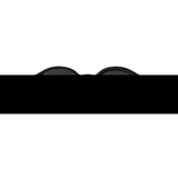 Junior+ Oval Sunglasses - Squid Black