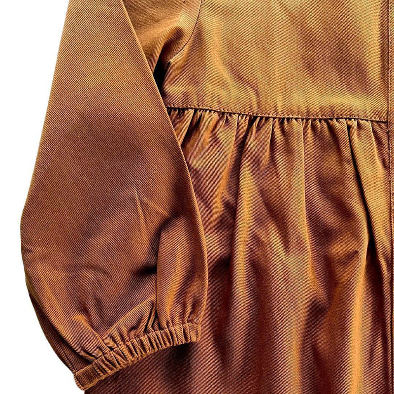 Long-Sleeved Jo Dress- Acorn