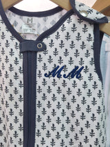 TOG 2.2 (Quilted) - Fort Blue Wearable Baby Sleep Sack