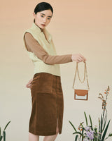 Micro Cedar Bag - CARAMEL & OAT