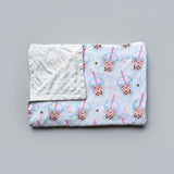 Minky Fleece Sensory Baby Blanket - Boba