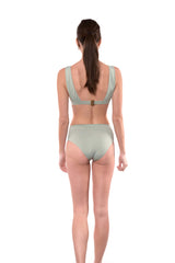 Natalie Bikini Top in Sage Green