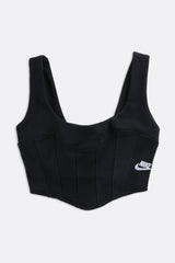 Rework Nike Sweatshirt Bustier - XS, S, M, L, XL, 2XL