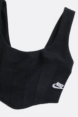 Rework Nike Sweatshirt Bustier - XS, S, M, L, XL, 2XL