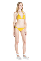 Nina Classic Brief Bikini Bottom Mustard