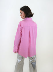 NO BOYFRIEND PINK SHIRT