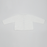 Openwork White Jacket